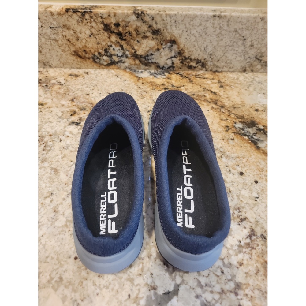 Merrell Encore Breeze Float Pro Womens size 8 Blue Slip On Clogs.  NWOB - Picture 4 of 6